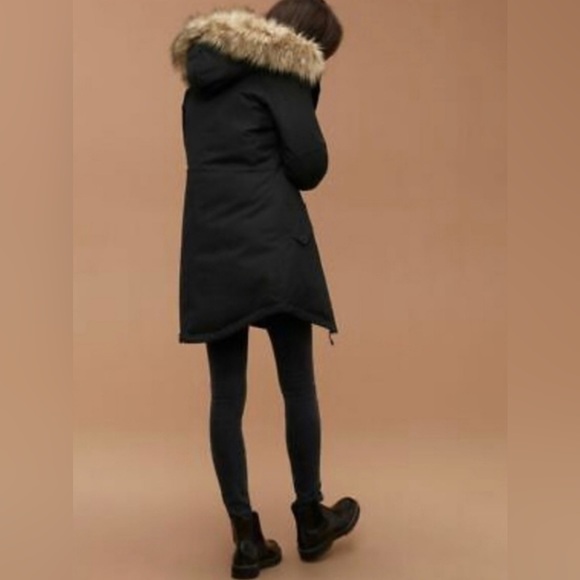 NWOT Community Military Autonomy Fishtail Parka Black - Picture 2 of 14